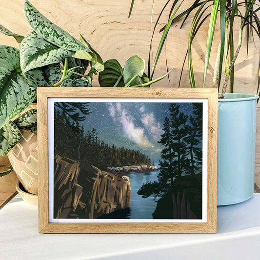 Acadia National Park (Raven's Nest), Maine Print