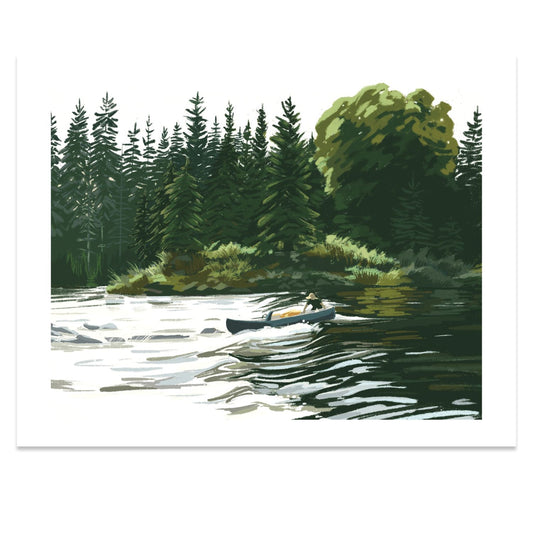 Allagash River, Maine Print