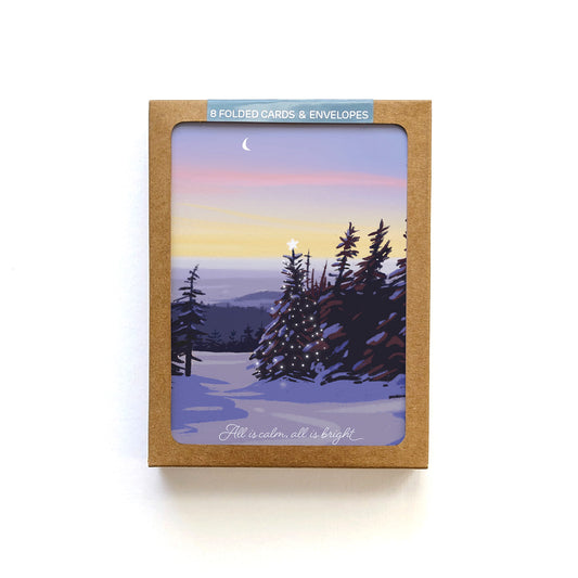 All is Calm, All is Bright Holiday Card