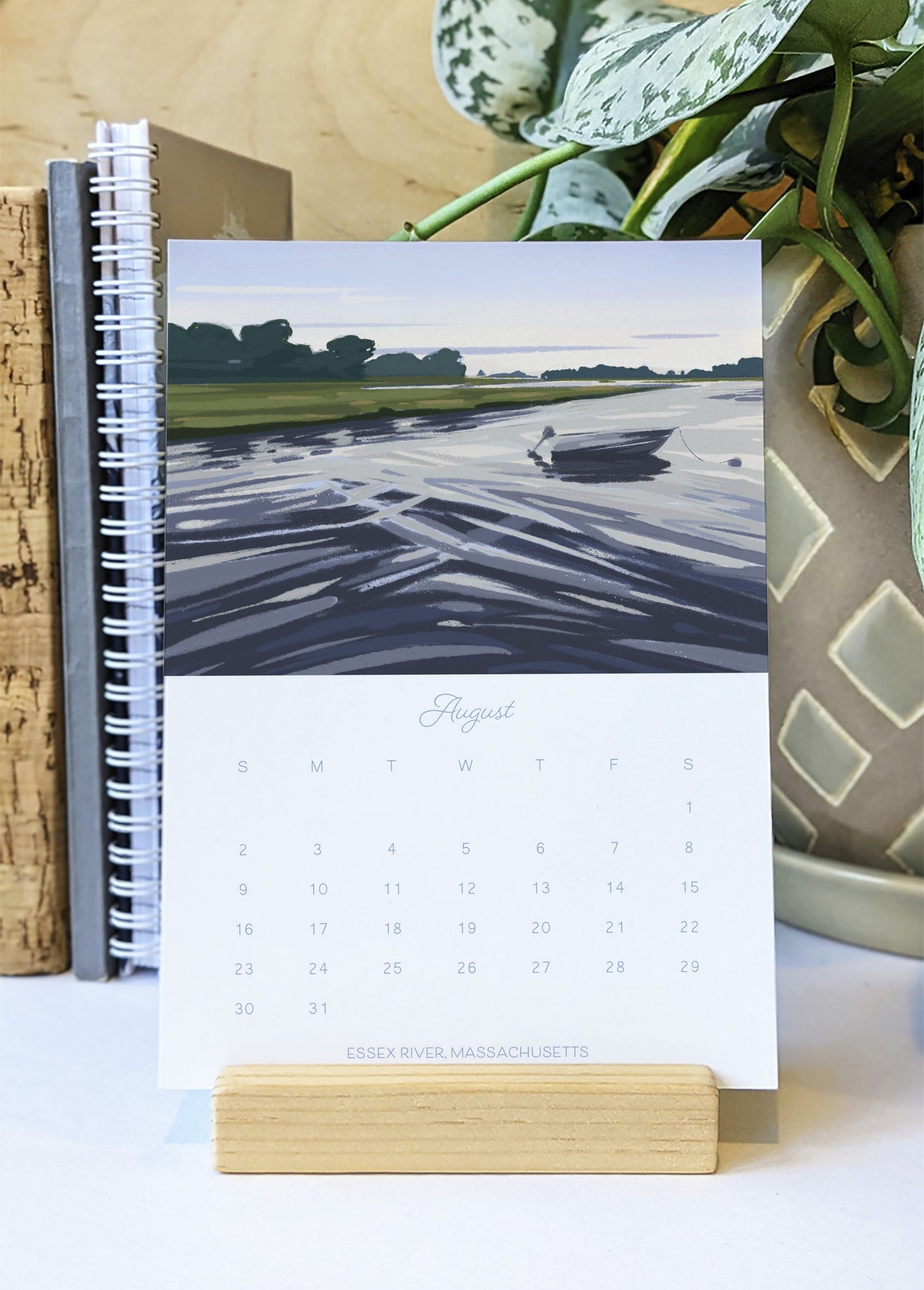 PREORDER: 2026 Desk Calendar, "A Year in New England"