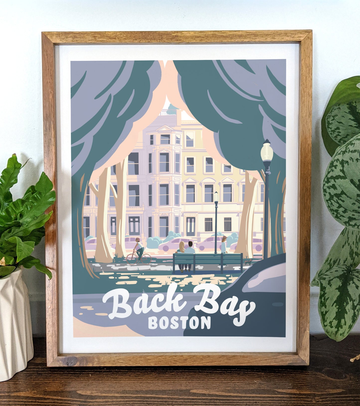 Back Bay, Boston Print