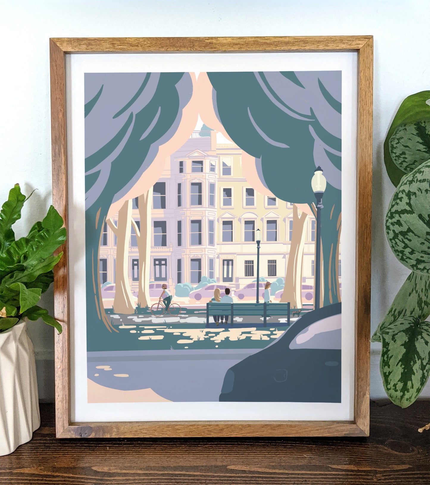 Back Bay, Boston Print