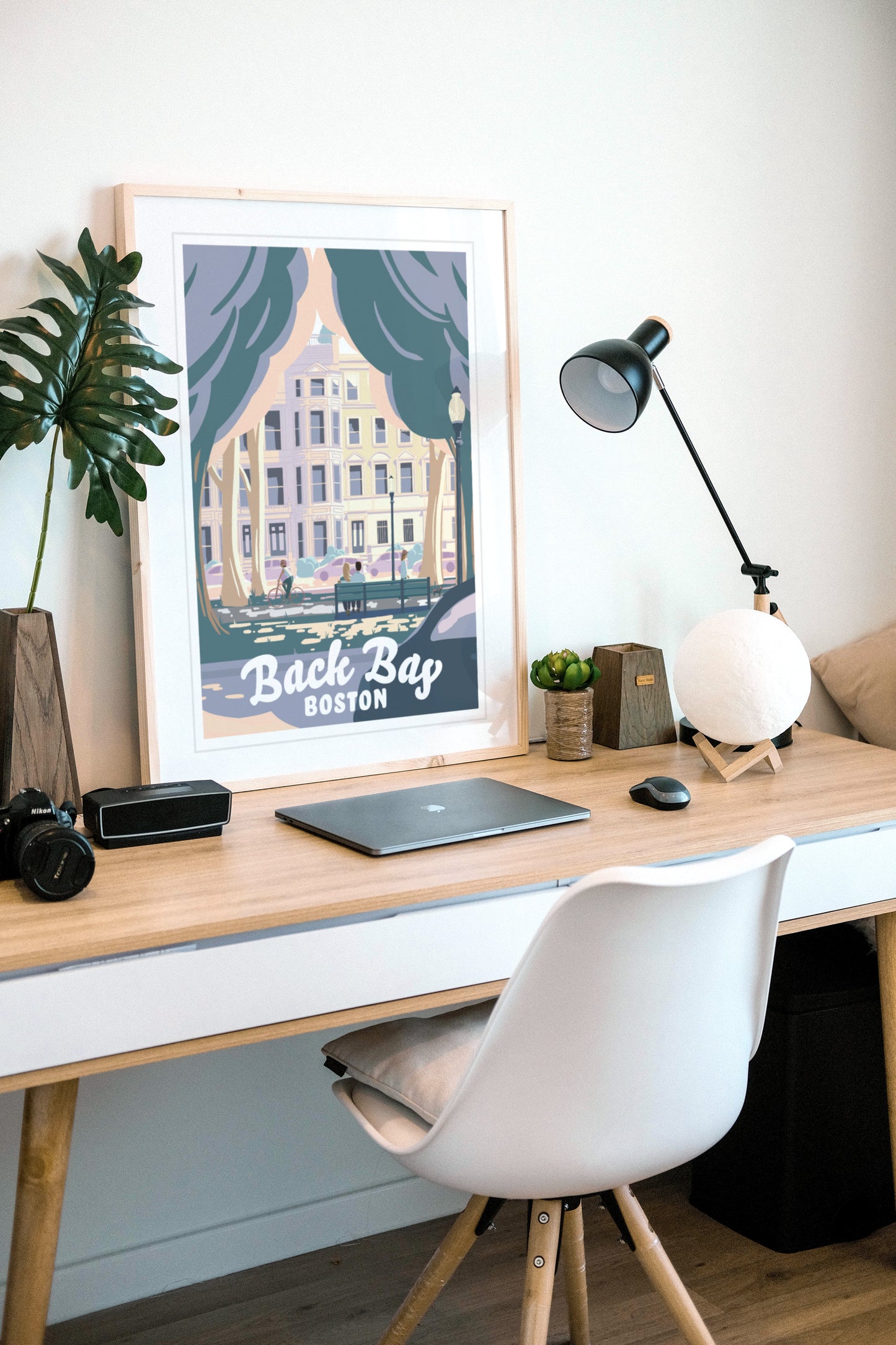 Back Bay, Boston Print