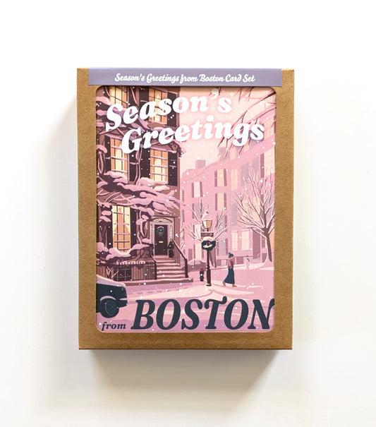 Season's Greetings from Boston Card Set (4 designs)