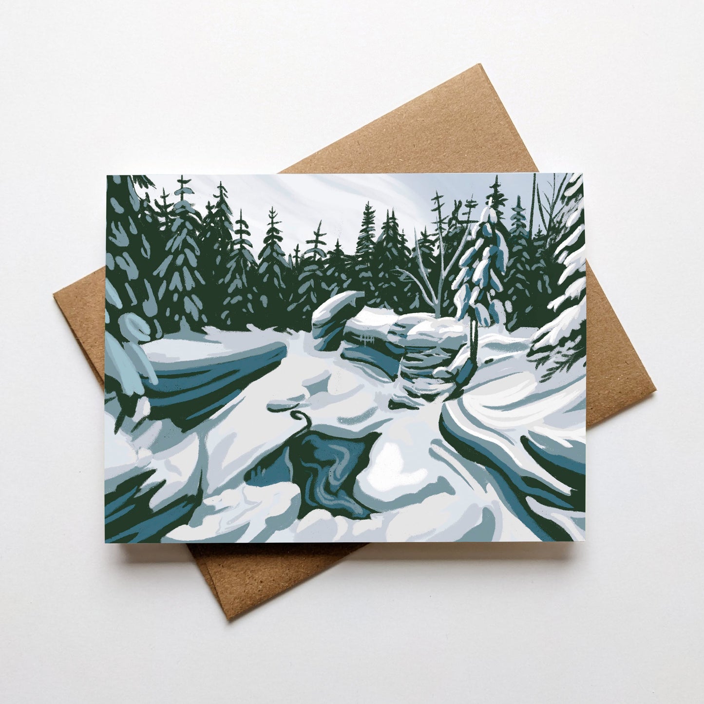 Bretton Woods, New Hampshire Notecard