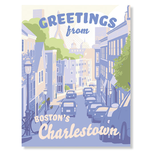 Charlestown, Boston Greeting Card