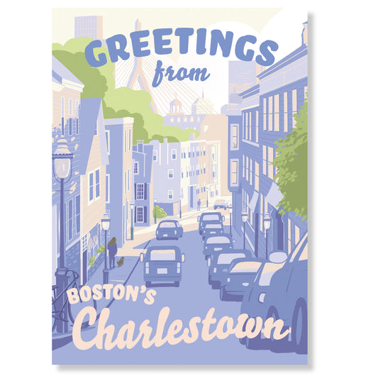 Charlestown, Boston Postcard