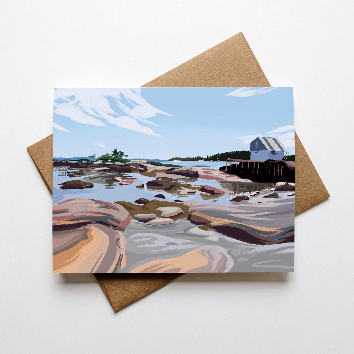 Deer Isle, Maine Notecard
