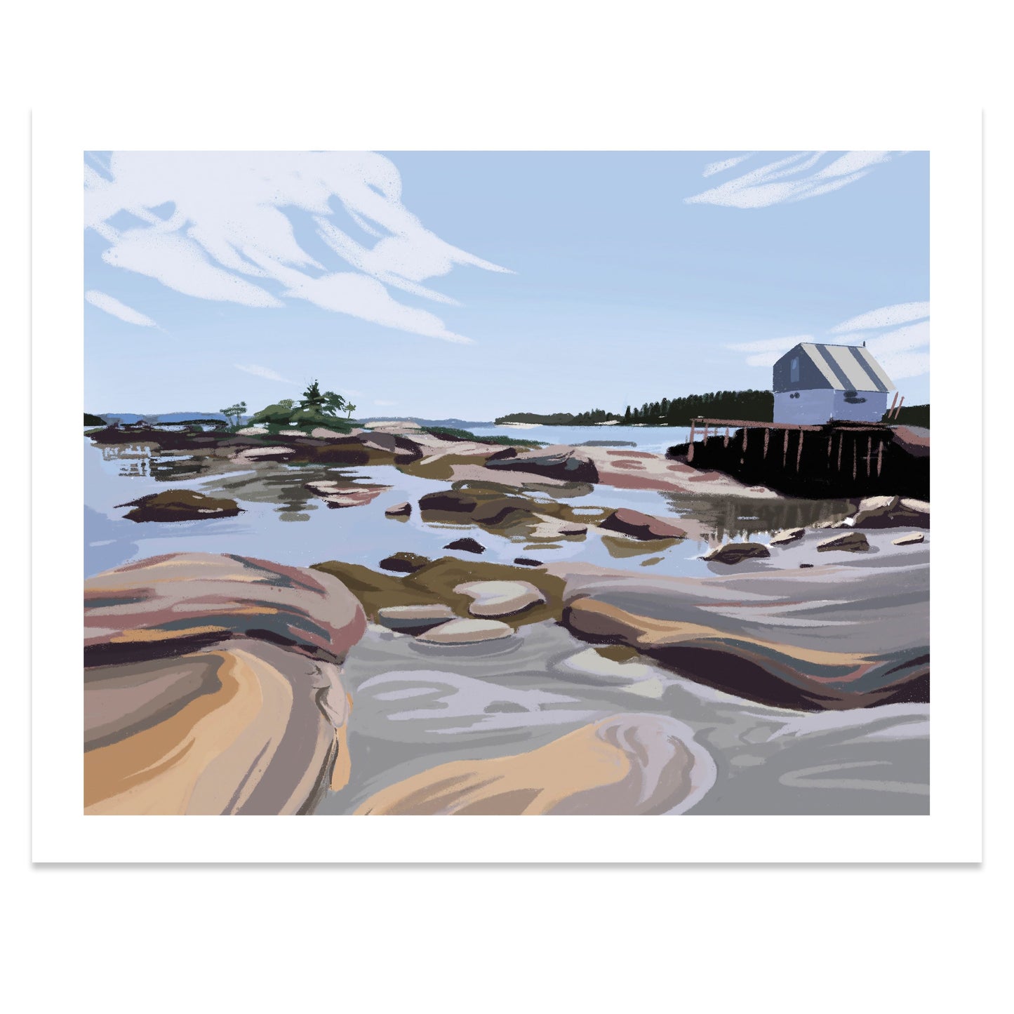 Deer Isle, Maine Print