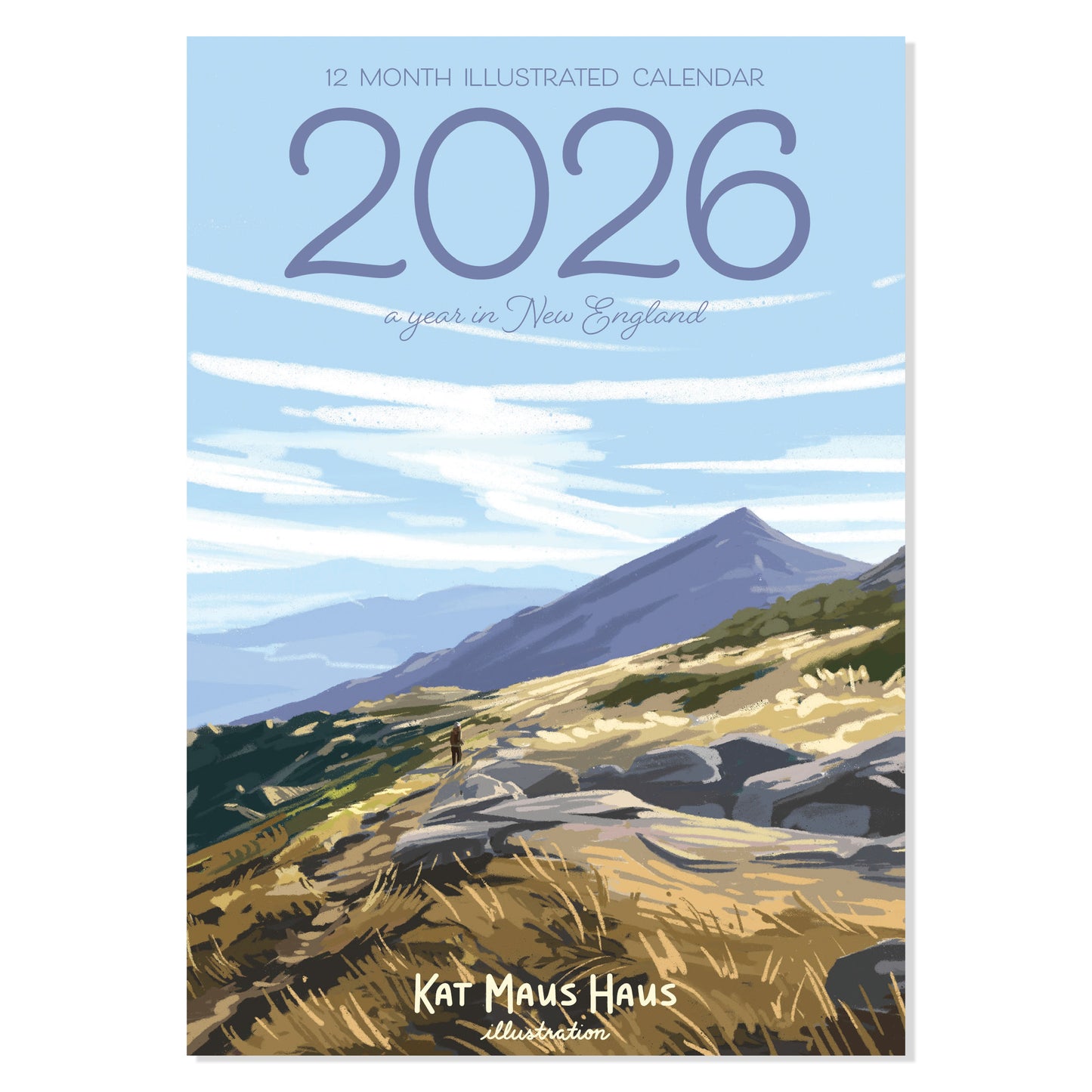 PREORDER: 2026 Desk Calendar, "A Year in New England"