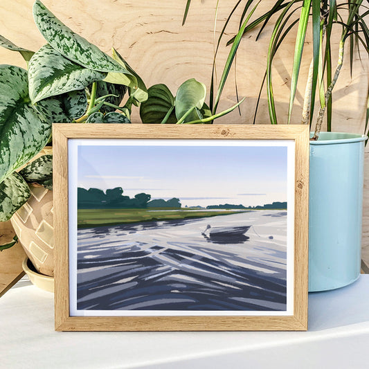 Essex River, Massachusetts Print