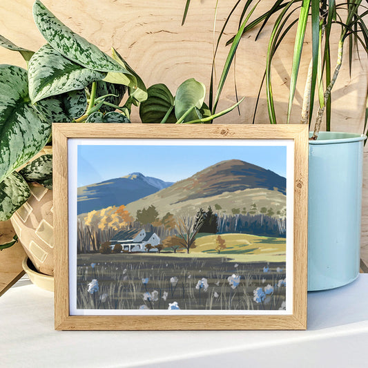 Ferncroft Trailhead, New Hampshire Print