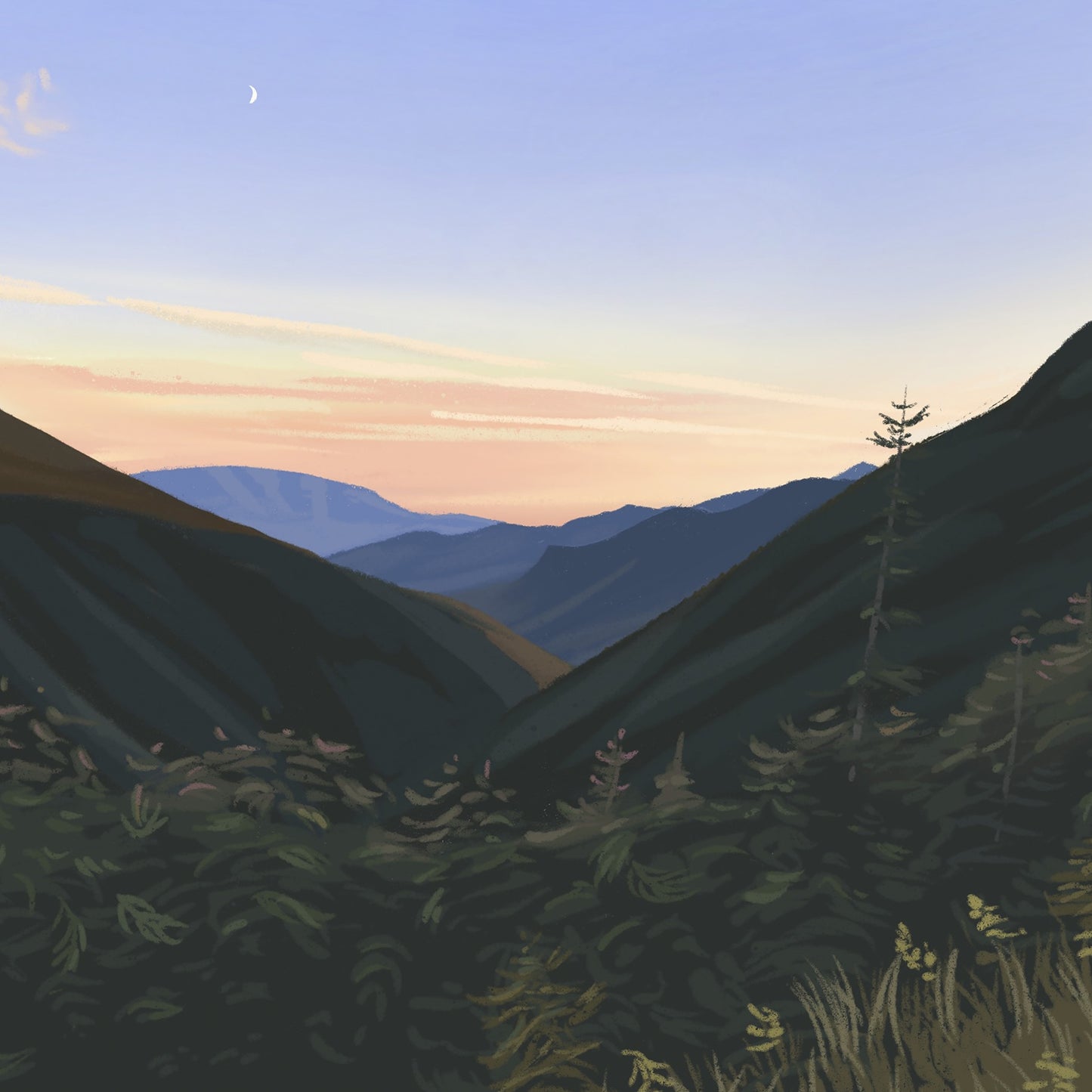 Galehead Hut, New Hampshire Print