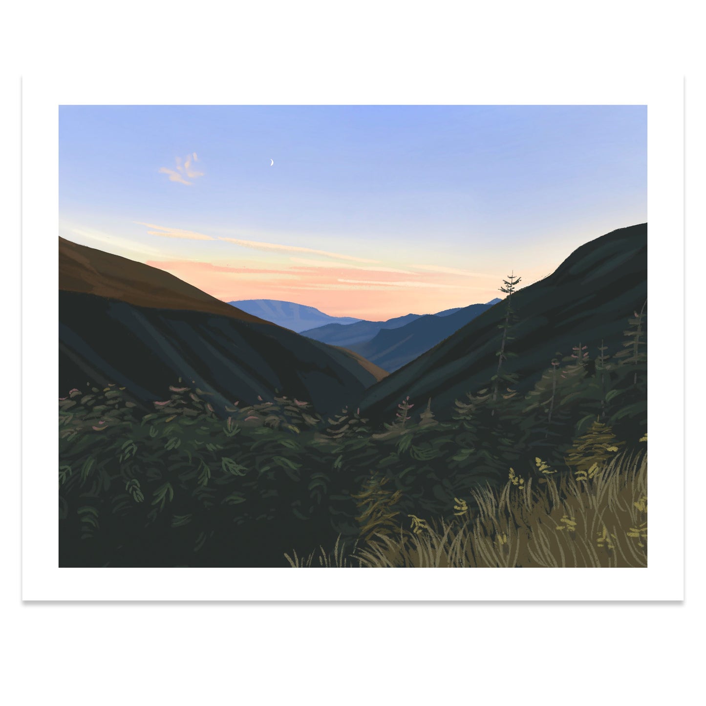 Galehead Hut, New Hampshire Print