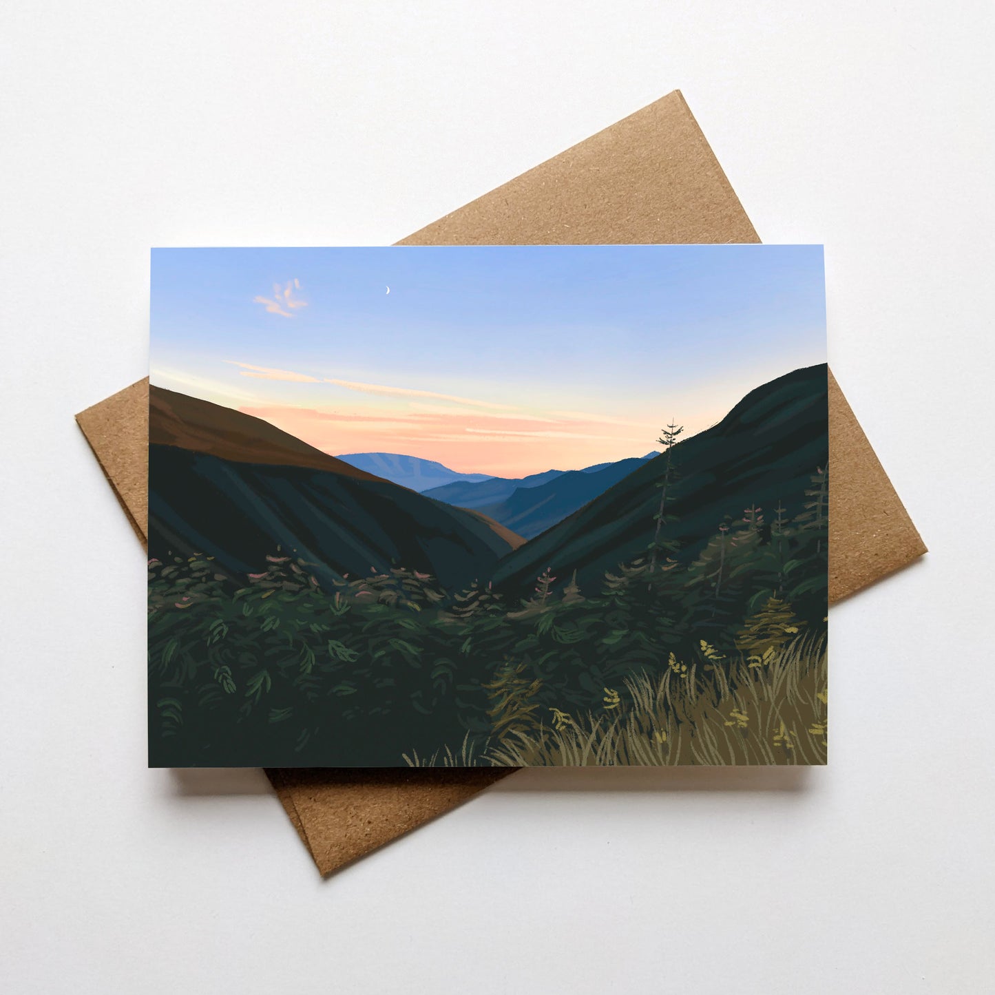 Galehead Hut, New Hampshire Notecard