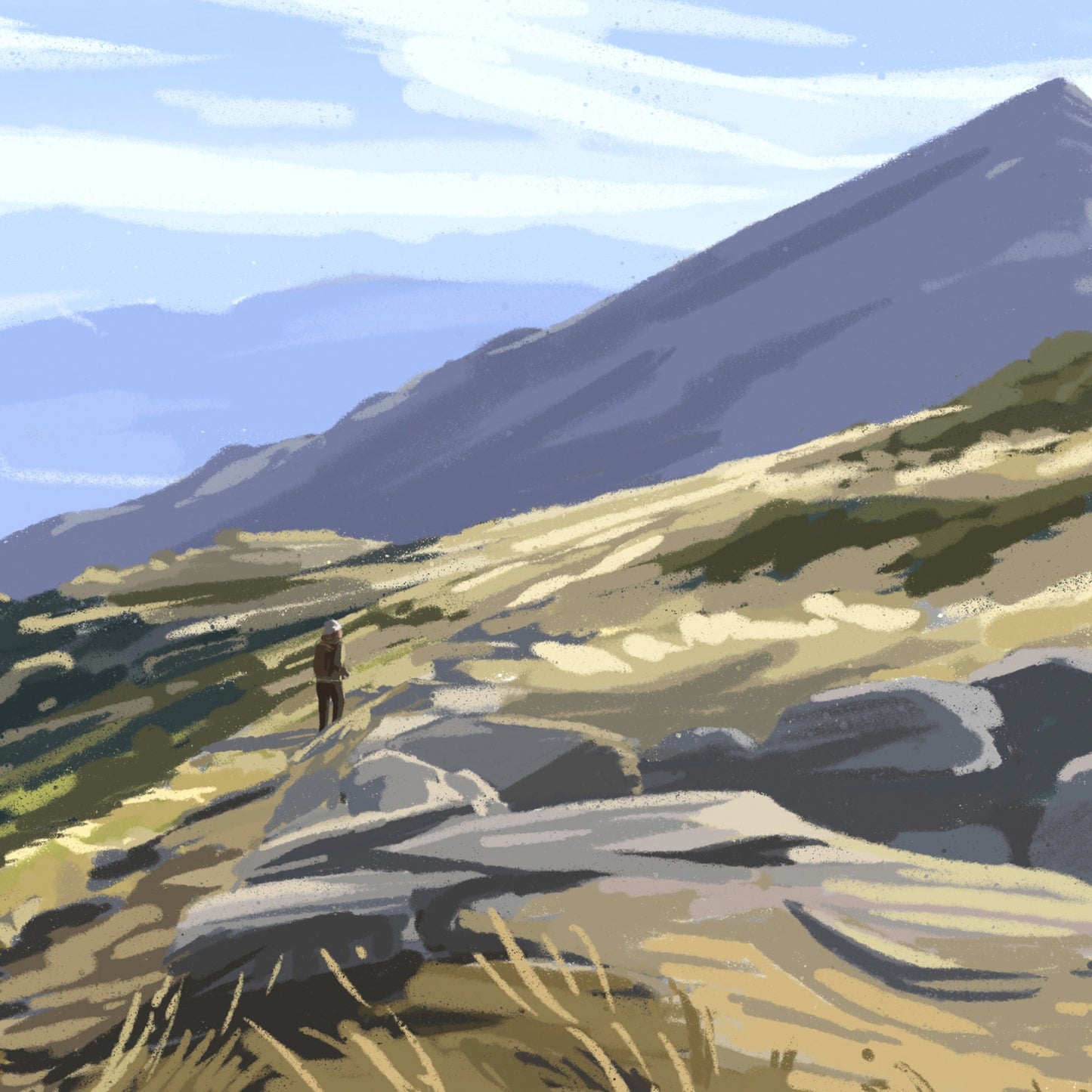 Gulfside Trail, New Hampshire Print