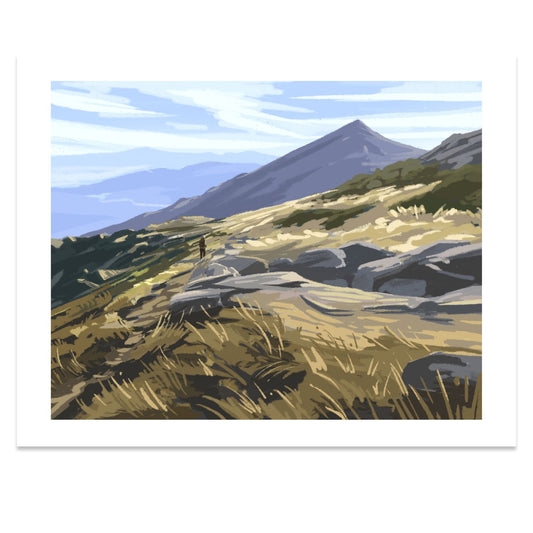 Gulfside Trail, New Hampshire Print