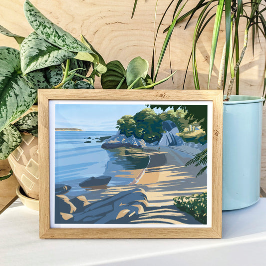 Half Moon Beach, Massachusetts Print