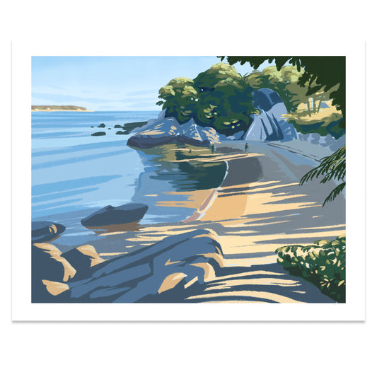 Half Moon Beach, Massachusetts Print