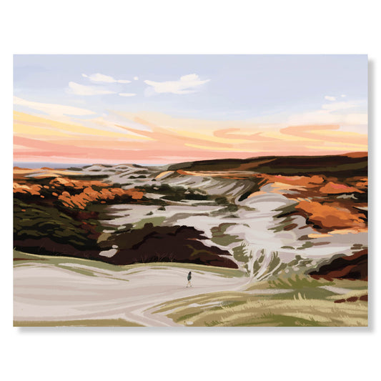 High Head Beach, Massachusetts Notecard