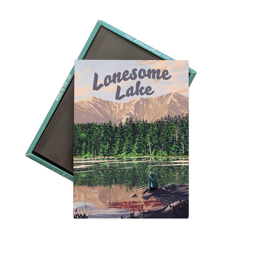 Lonesome Lake Magnet