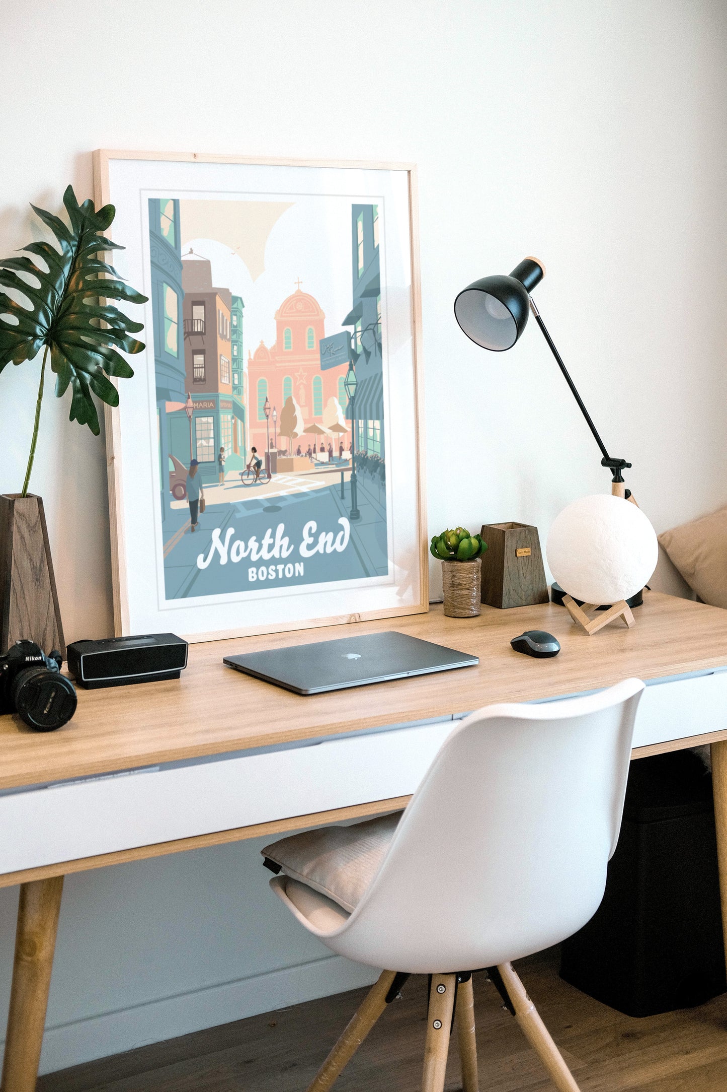 North End, Boston Print