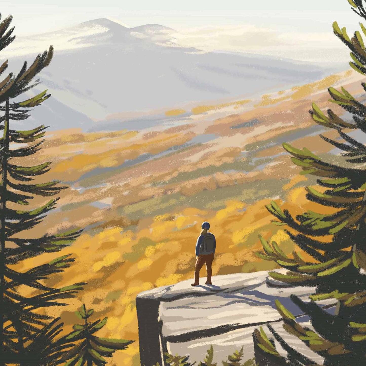 North Sugarloaf, New Hampshire Print