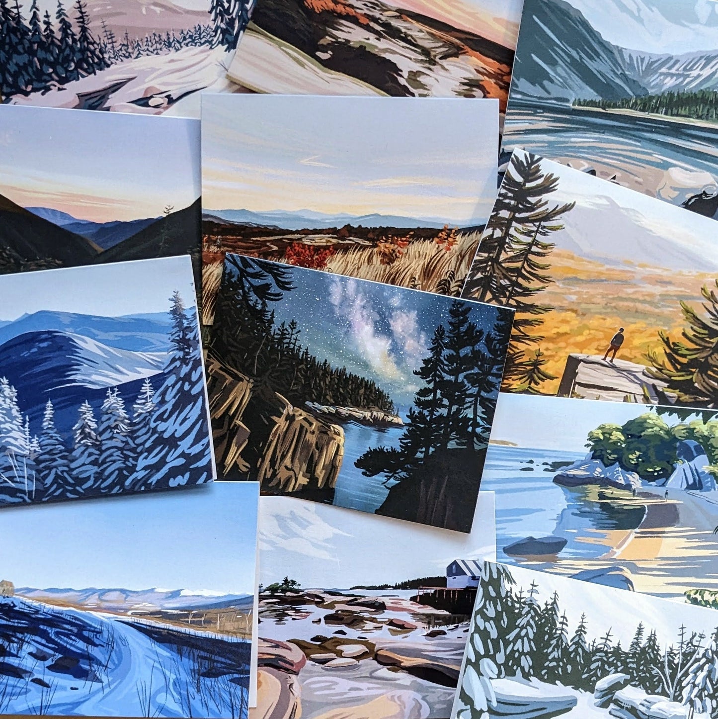 Acadia National Park (Raven's Nest), Maine Notecard