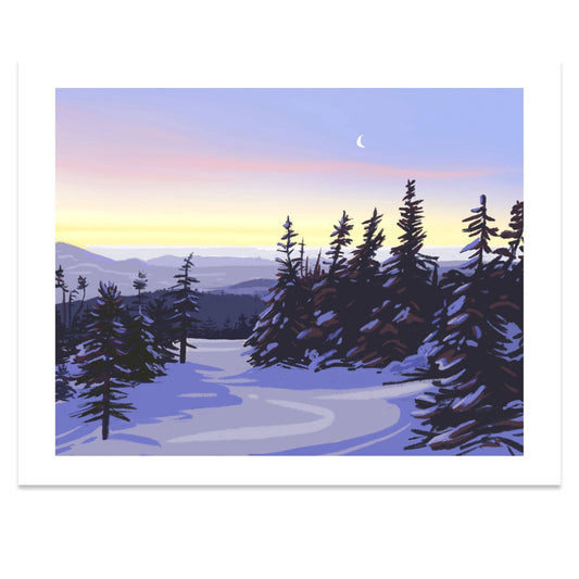 Caribou-Speckled Mountain Wilderness, Maine Print