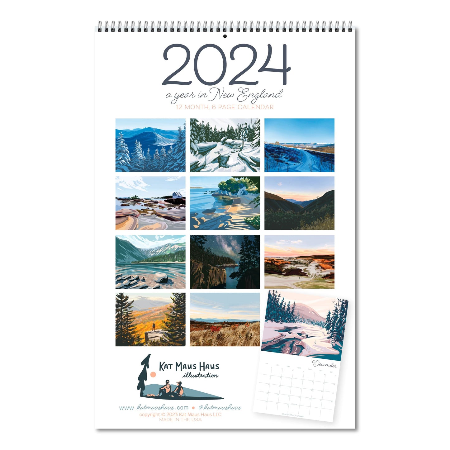 Wall Calendar Back Cover
