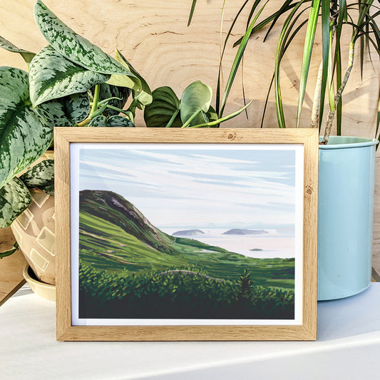Acadia National Park (Beehive View), Maine Print