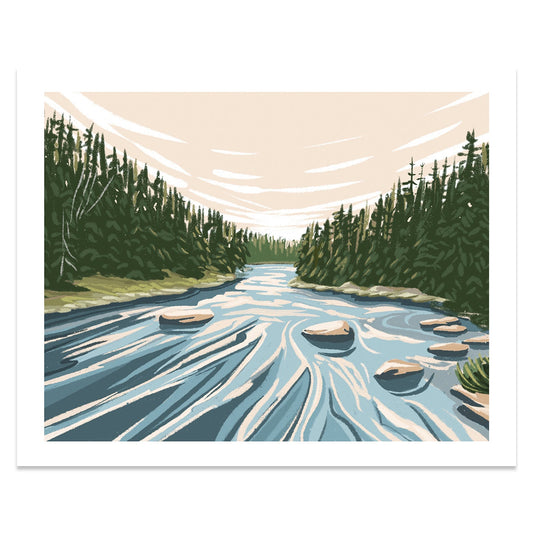 Allagash River, Maine Print