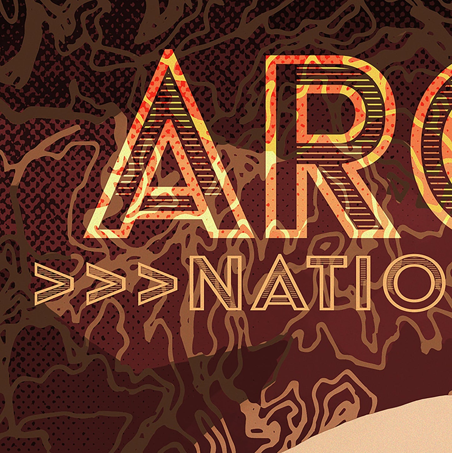 Arches National Park Print Detail 1 - Kat Maus Haus