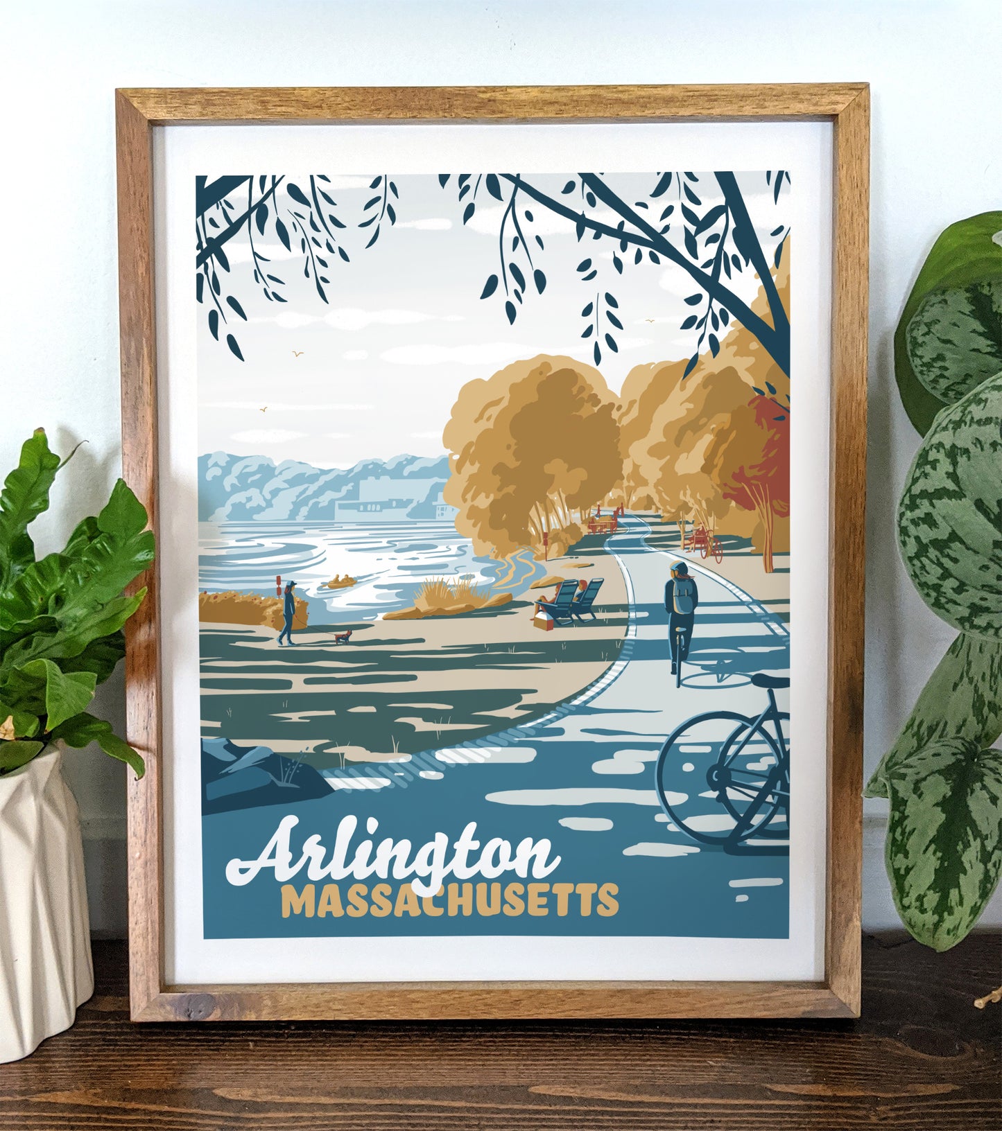 Arlington, Massachusetts Print