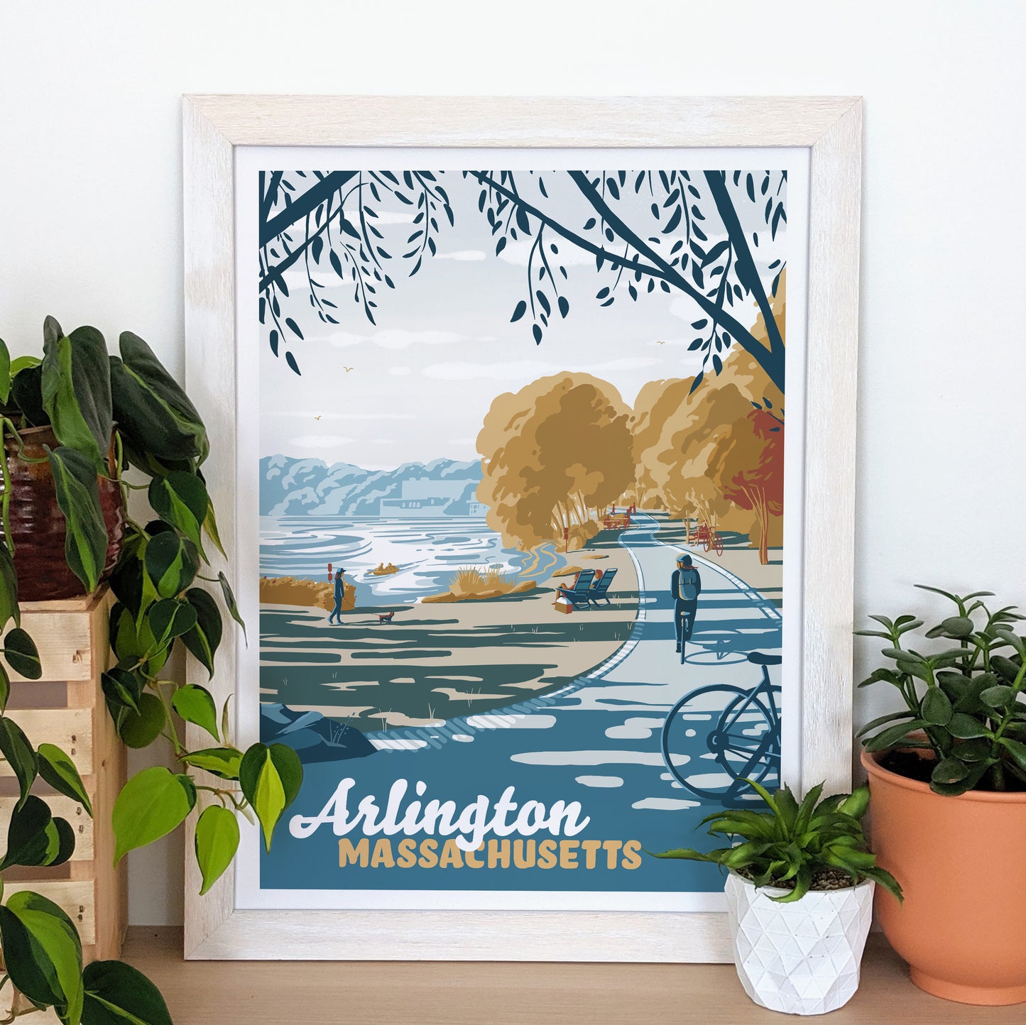 Arlington, Massachusetts Print