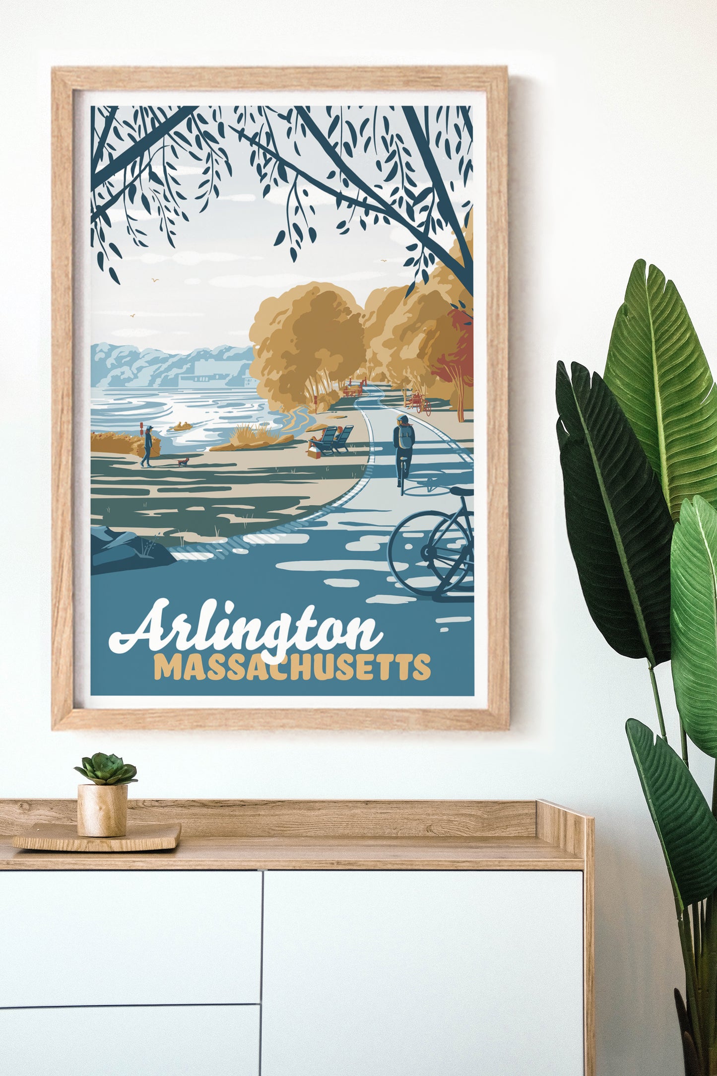 Arlington, Massachusetts Print