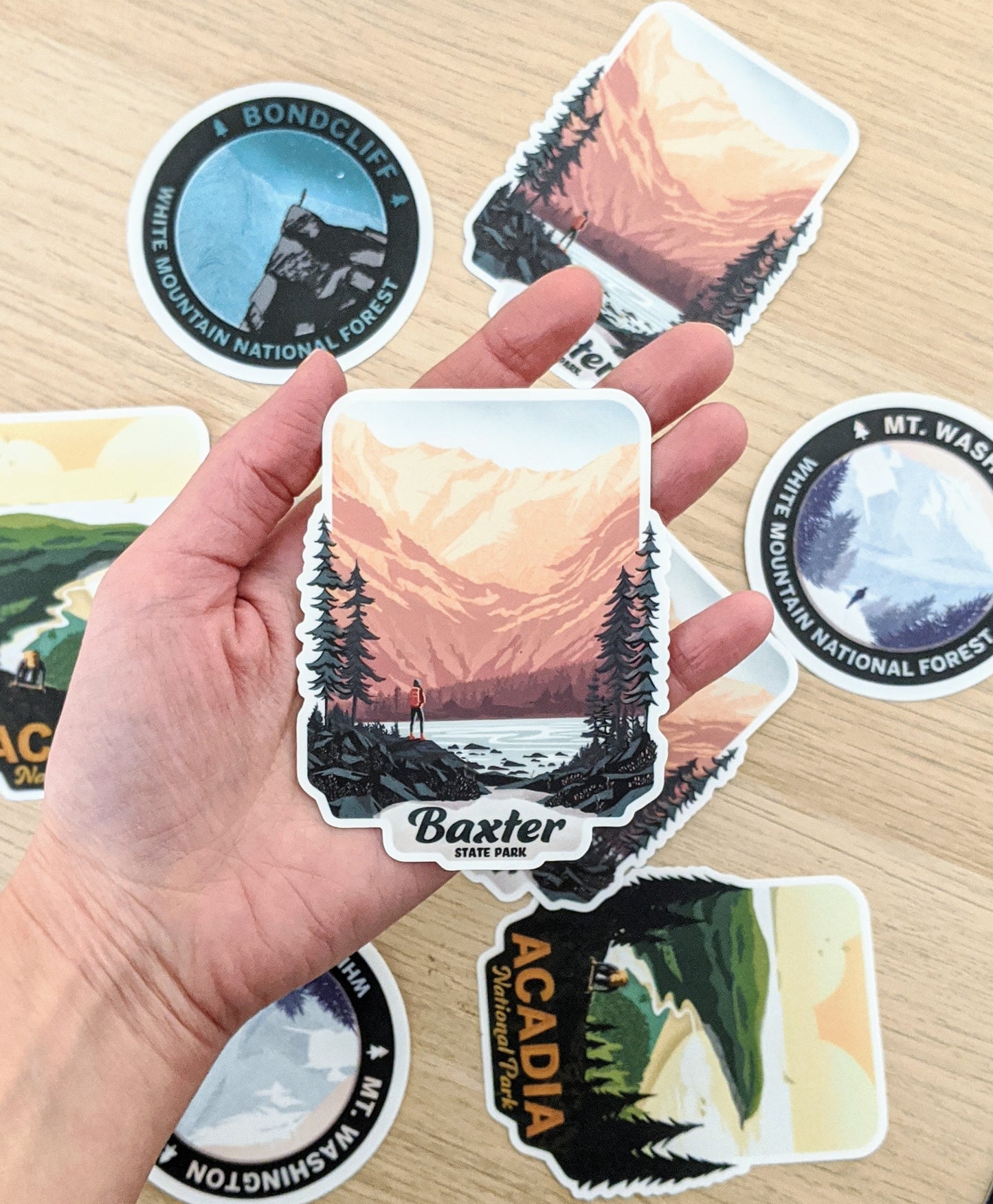 Baxter State Park Sticker