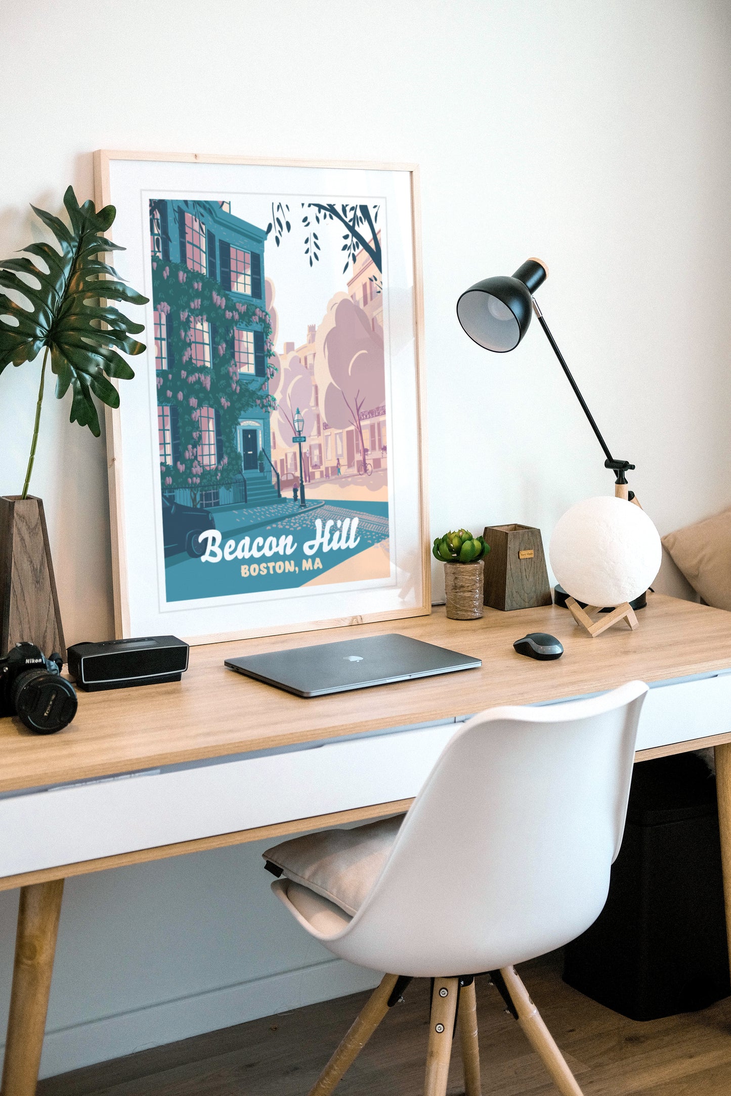 Beacon Hill, Boston Print