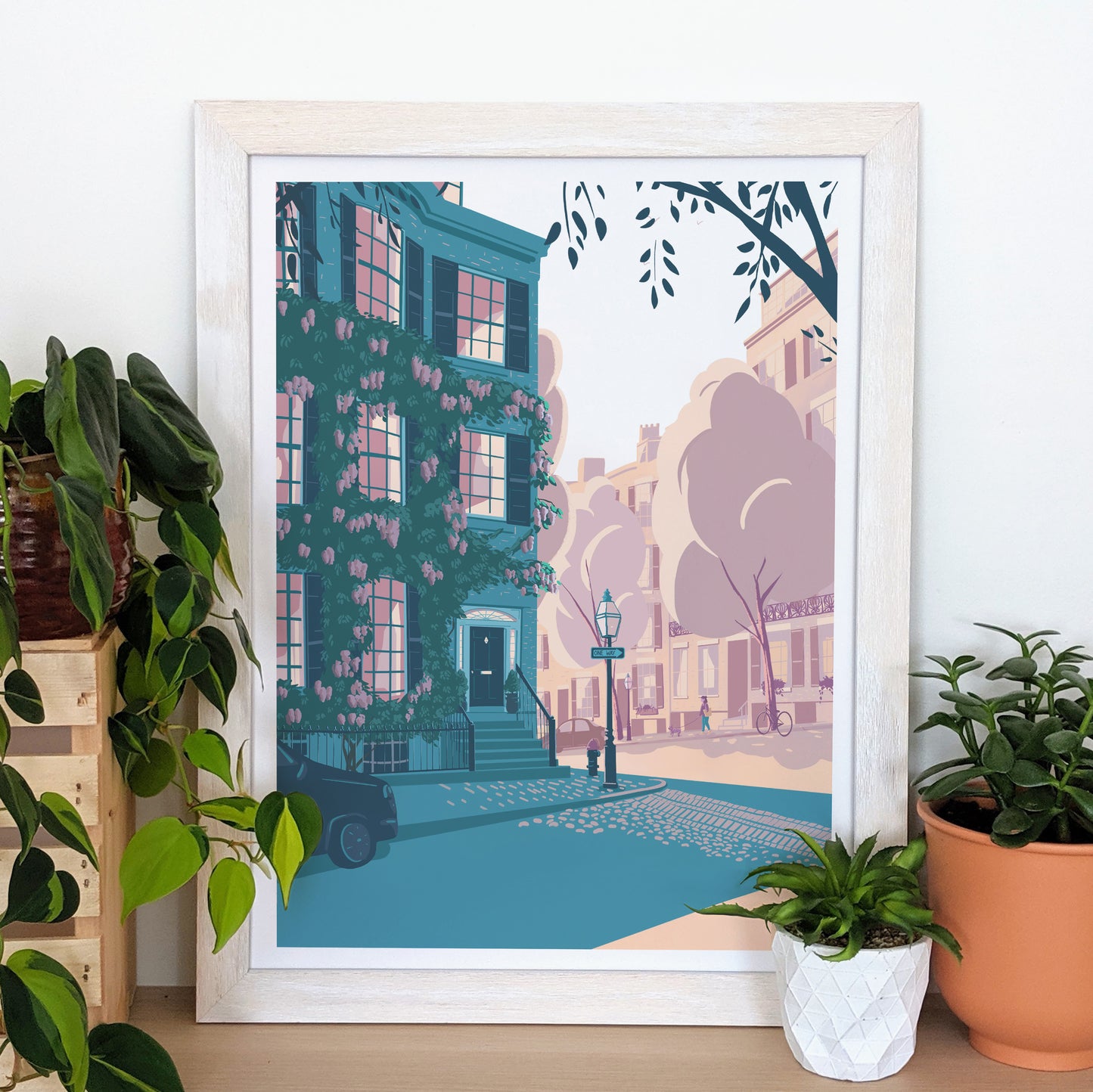 Beacon Hill, Boston Print