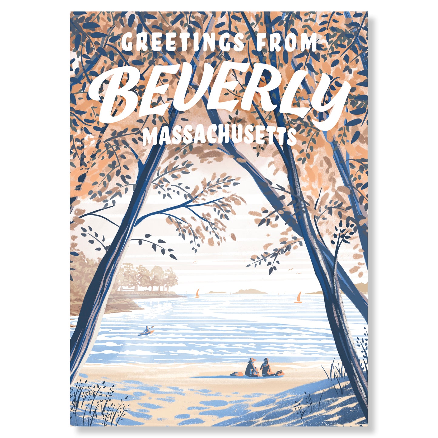 Beverly, Massachusetts Postcard