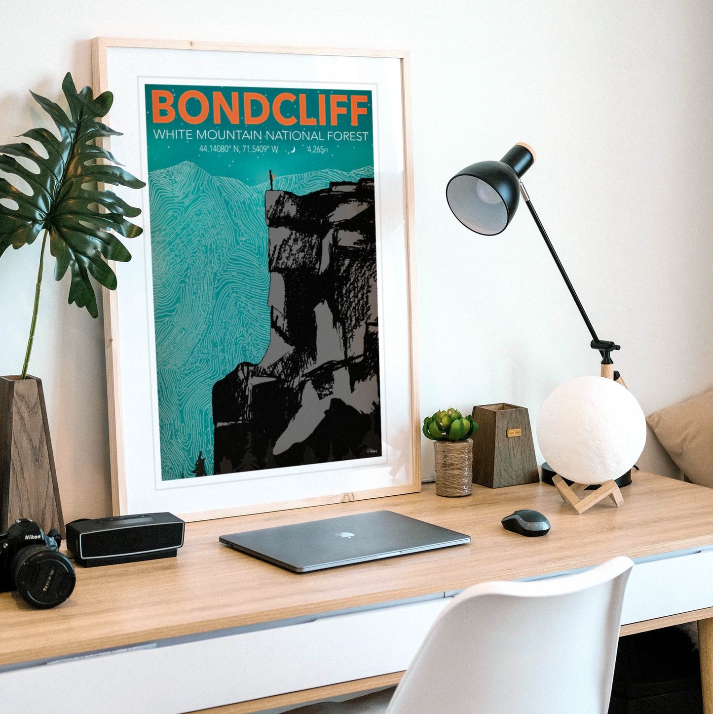 Bondcliff Mountain Print