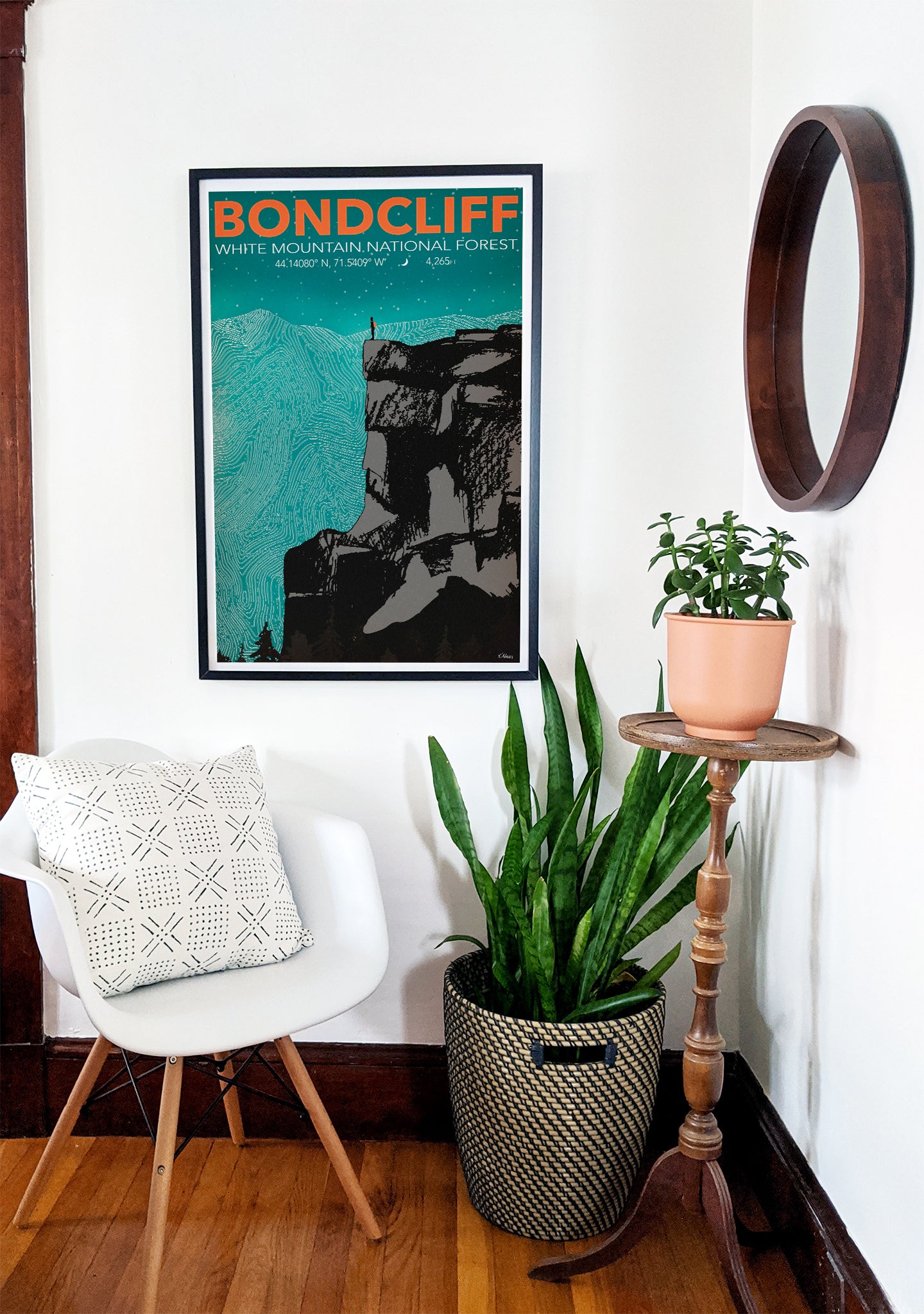 Bondcliff Mountain Print