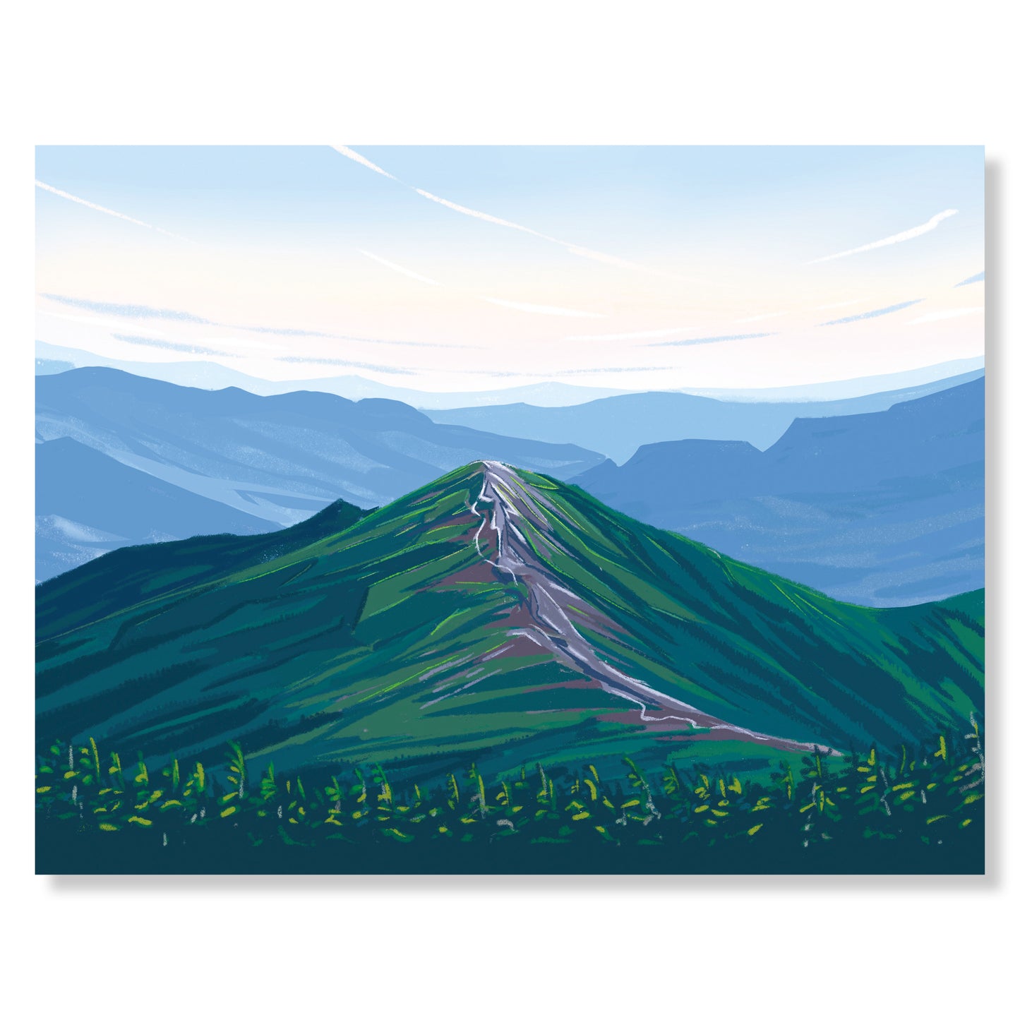 Bondcliff, New Hampshire Notecard