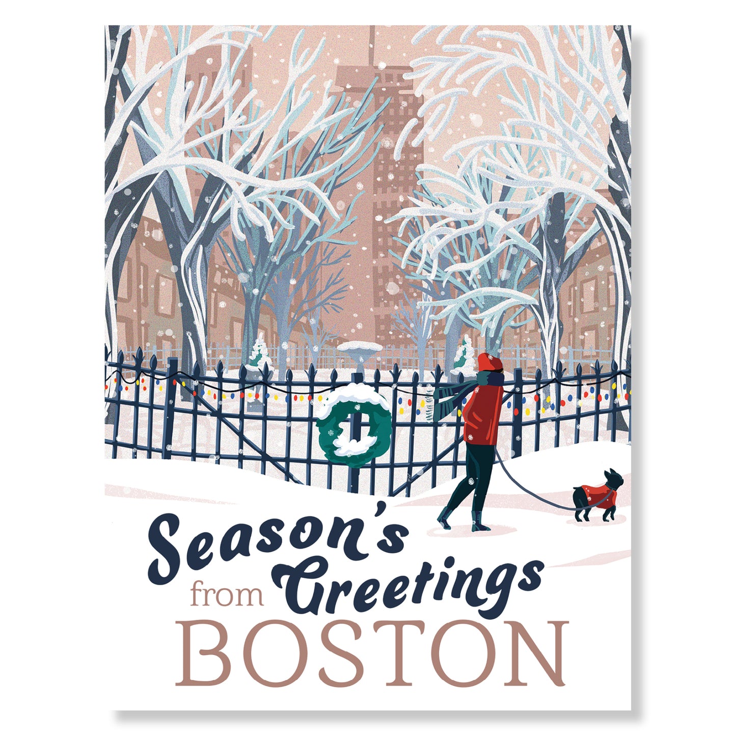 Boston Holiday Card (South End)