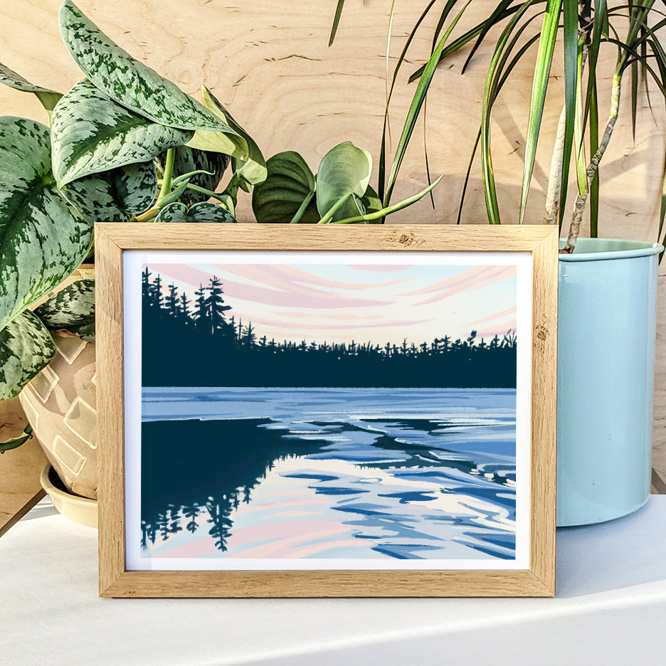 Brooks, Maine Print