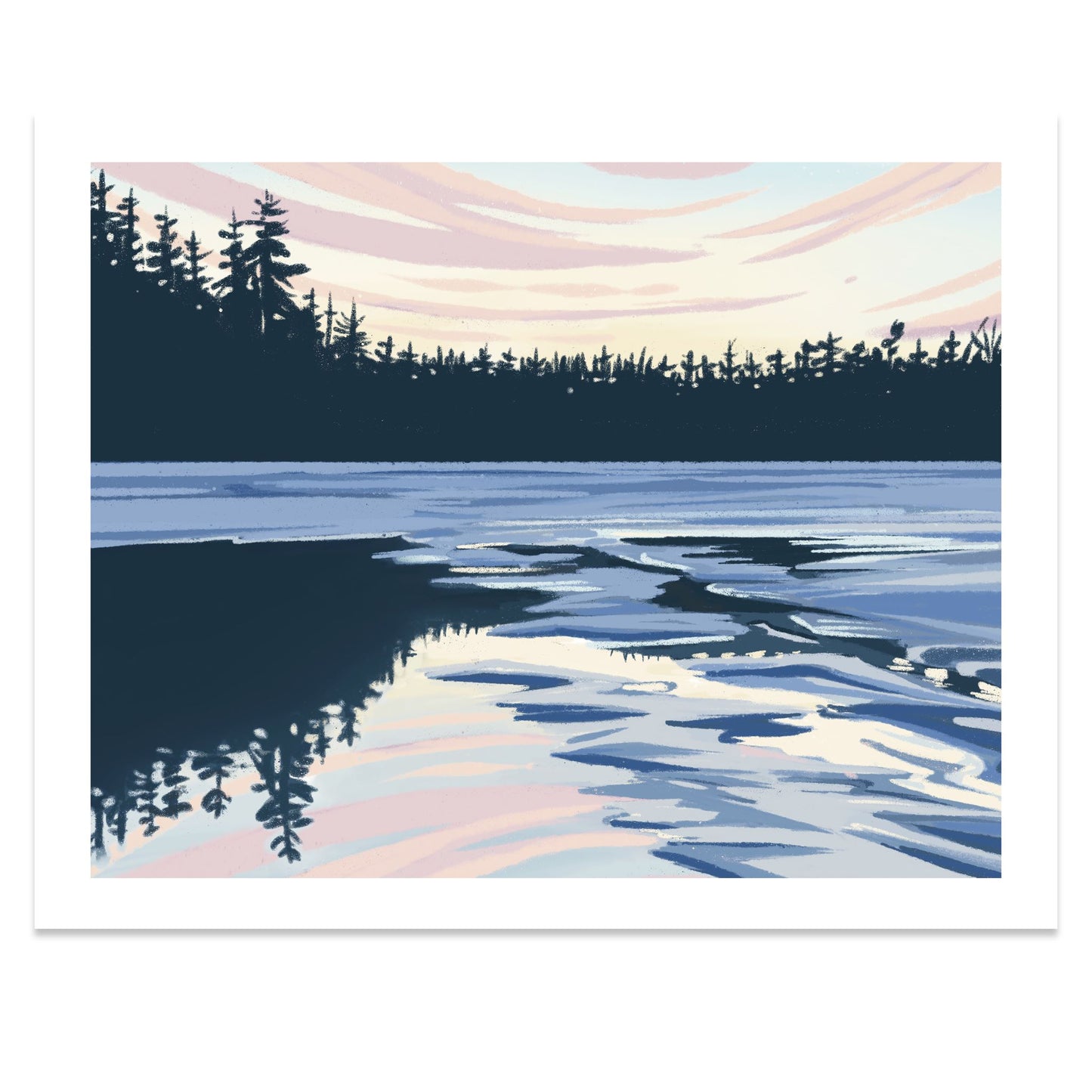 Brooks, Maine Print