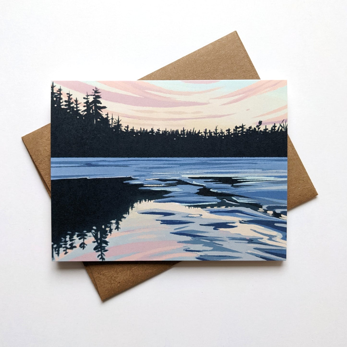 Brooks, Maine Notecard