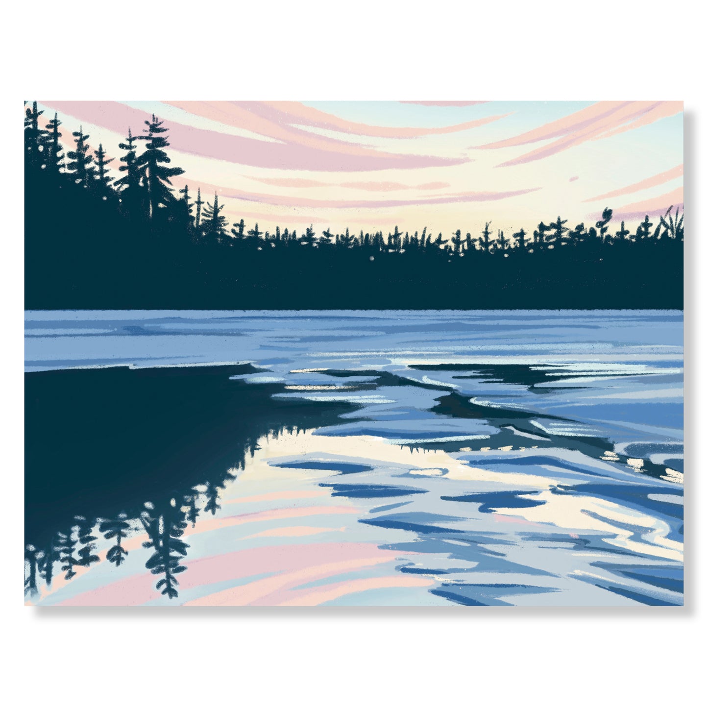 Brooks, Maine Notecard