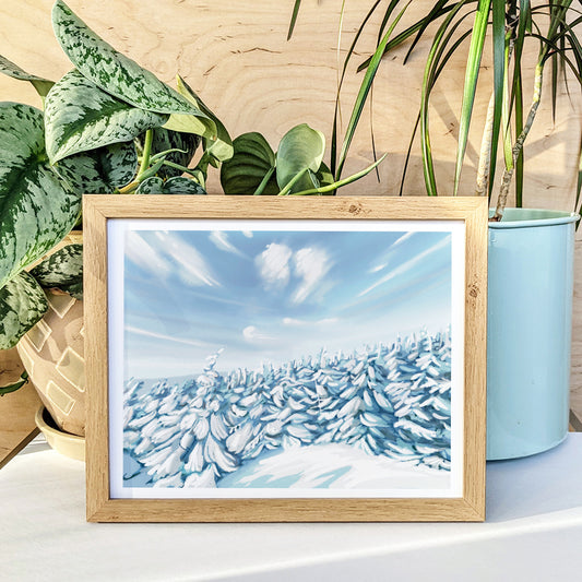 Cannon Mountain, New Hampshire Print