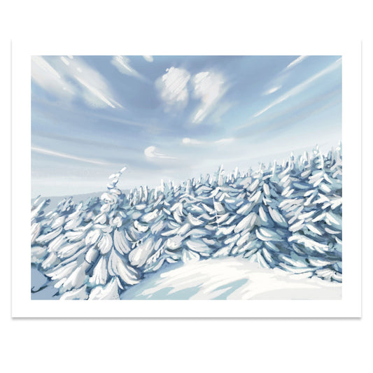 Cannon Mountain, New Hampshire Print